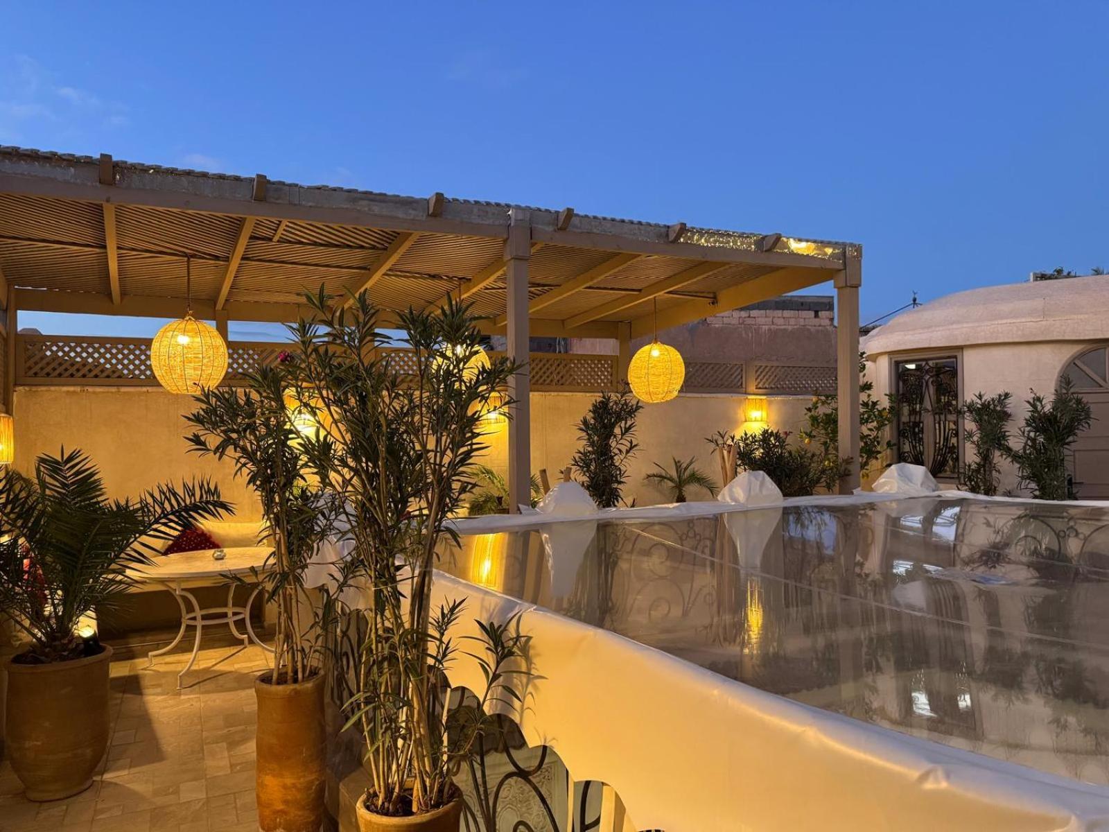 Riad Dollar Des Sables & Spa Marrakesch Exterior foto